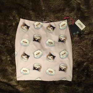 Eric + Lani Cat Mini Skirt